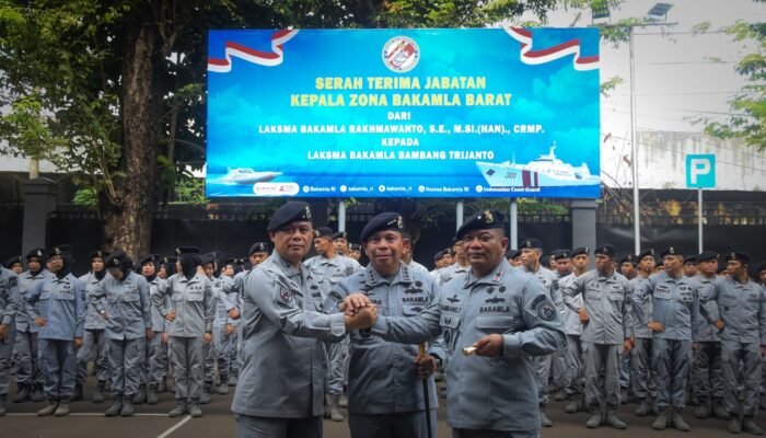 Kepala Zona Bakamla Barat Resmi Miliki Pimpinan Baru